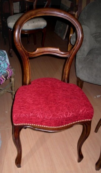 chaise-louis-philippe-rouge